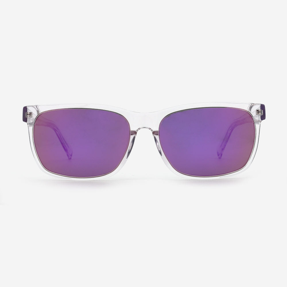 Dailyz - Clear Frame / Purple Mirror Lens