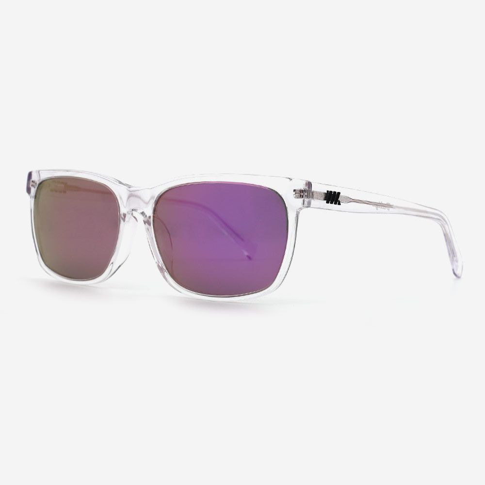 Dailyz - Clear Frame / Purple Mirror Lens