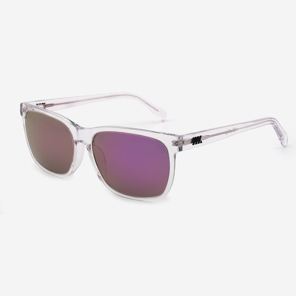 Dailyz - Clear Frame / Purple Mirror Lens