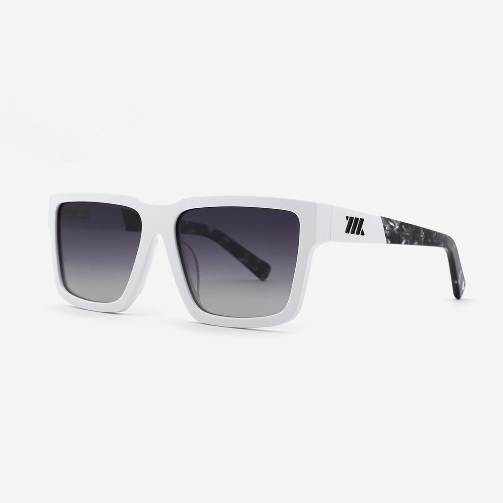 SoCal - White & Black / Gradient Black Lens