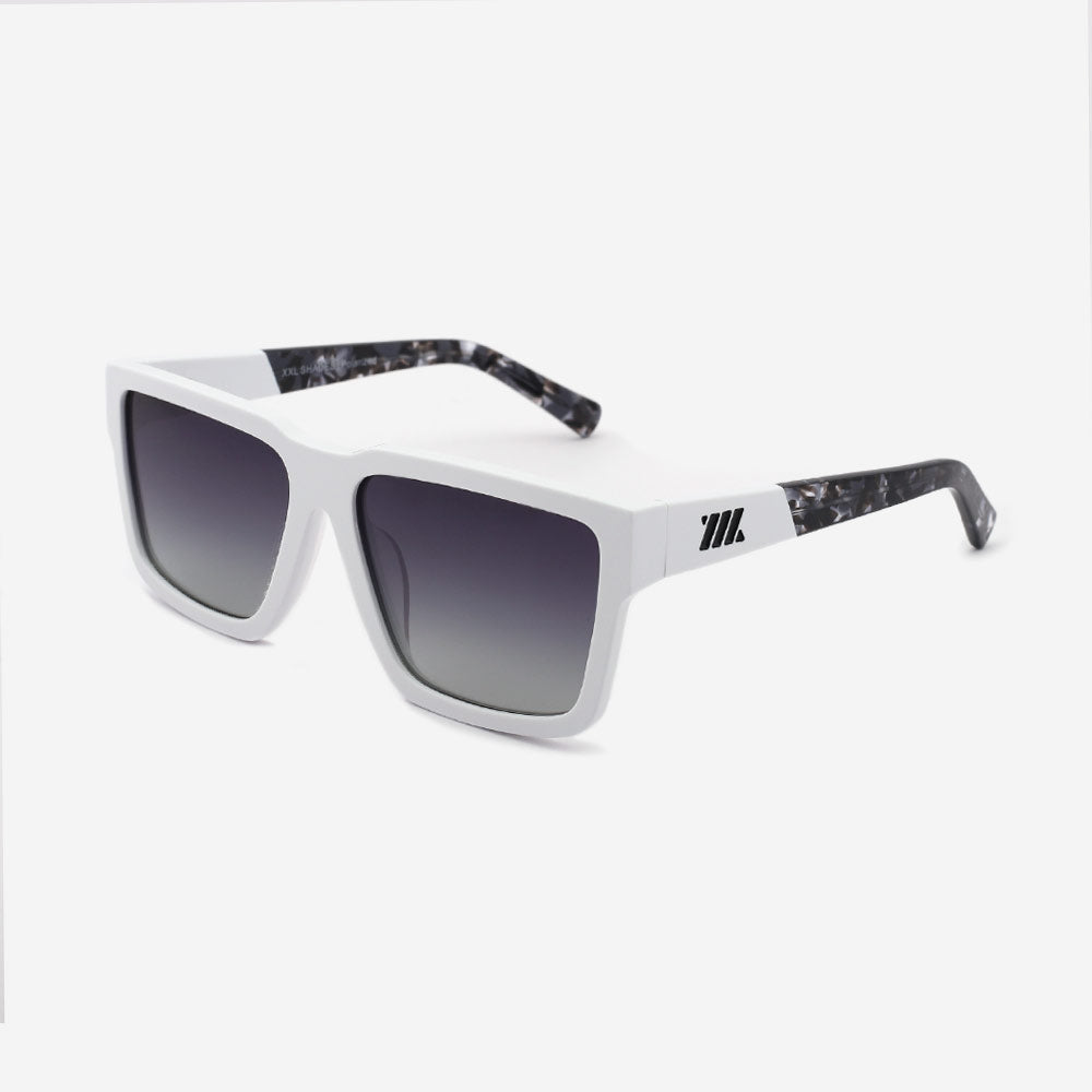 SoCal - White & Black / Gradient Black Lens